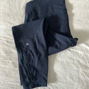 Lululemon Navy Leggings - Wunder Train